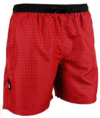 GUGGEN Banador de Natacion para Hombre Traje de Bano Color Roja XXXL