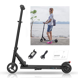 Magic Vida - Patinete eléctrico de 6,0 pulgadas, motor trasero de 250 W, velocidad máxima de 25 km/h, distancia de 25 km/h, batería de 5,0 Ah, 36 V, 7 características