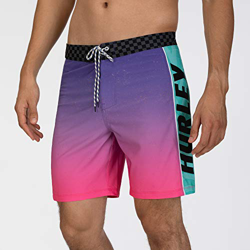 Hurley M Phtm Fastlane Flashback 18' Bañador, Hombre, Washed Pink, 34 en oferta