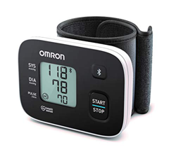 OMRON RS3 Intelli IT - Tensiómetro de muñeca con conectividad Bluetooth para uso doméstico o externo, color negro características