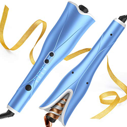 Rizado Automático de Pelo Profesional, Calentamiento Rápido 4 Temperaturas Ajustables, Moldeador de Pelo para Todo Tipo de Cabello, Función Anti-quema características