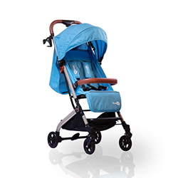 "París" silla de paseo ligera Ataababy - Azul - Silla de paseo ligera plegable Trolley AtaaBaby París características