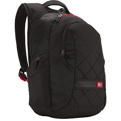 Case Logic DLBP116K - Mochila de Nailon para Ordenador portátil de 16", Negro