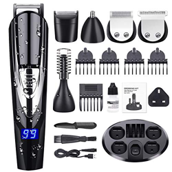 Cortapelos Profesional Hombres, ADOKEY Recargable Máquina Afeitar y Cortar Pelo Recortador Electrónico Áquina Recortadora Barba y Cortapelos Maquina d en oferta