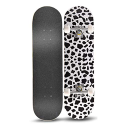 LONGXJA Patineta, patineta de Arce Completa estándar para Principiantes de 31"x8 Pulgadas, Adecuada para niños, Adolescentes y Adultos patineta cóncav en oferta