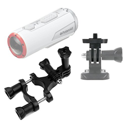 DURAGADGET Soporte para Manillar De Bicicleta para Polaroid XS100 | XS9 HD | XS20 | XS80 + Adaptador con Tornillo 1/4" características