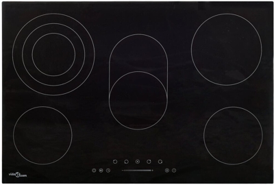 VidaXL Ceramic Hob 5 Zones Touch 90 cm 8500 W