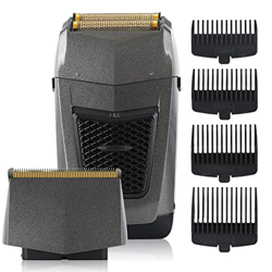 BESTBOMG Afeitadora Eléctrica 2 en 1máquina de afeitar barba hombre de Lámina, Uso en Seco y Mojado, USB Recargable, Uso en Inalámbrica 90 min precio