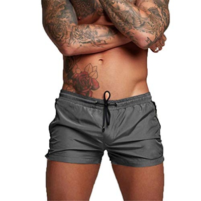 Kfnire Bañadores de natación, Pantalones Cortos de los Hombres de Secado rápido Playa Surf Corriendo Pantalones Cortos de natación Boxeadores Ligero S