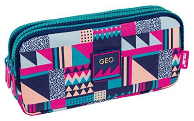 Portatodo Triple Milan New Geo Pink