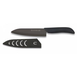 Cuchillo Cerámico De Alta Calidad Con 15.3 Cm De Hoja Color Carbón 17283 en oferta