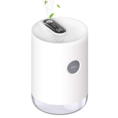 Plartree Humidificador Casa 1000 ml, Humidificador Ultrasónico Silencioso USB con Luz, Apagado Automático y Humidificador de Bebé de Gran Capacidad pa