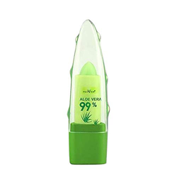 HAOTU Bálsamo Labial 99% Aloe Vera Jabón, Temperatura Cambio De Color Lápiz Labial Imprimación，Hidratante e Impermeabilizante， Exfoliante Hidratación  precio