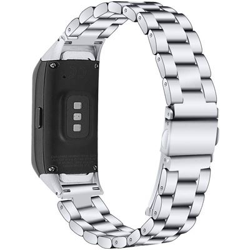 Pulsera Acero Stainless Lux + Herramienta Samsung Galaxy Fit (R370) Silver en oferta