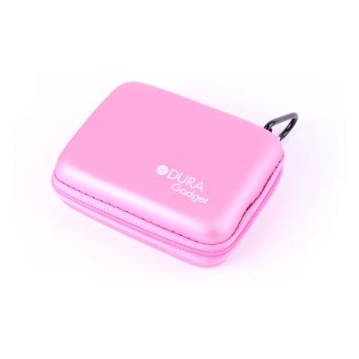 Funda Rígida Para Mio Alpha 2 - Color ROSA - Con Bandas Elásticas Protectoras y Compartimentos Internos - DURAGADGET