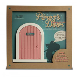 La puerta del ratoncito Pérez (Perez's door Rosa) y el cuento León, Carmencita y las puertas mágicas en oferta