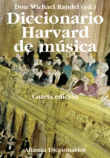 Diccionario Harvard de música precio