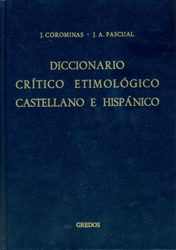 Diccionario crítico etimológico y-z características