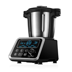 Ufesa Totalchef RK5 – Robot de cocina con varios programas para cocinar, 1700 W de potencia, pantalla LCD, jarra con capacidad de 3,5 L, libro de rece precio