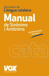 Diccionario manual de sinonims i antonims en oferta