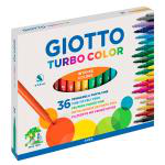 Rotuladores Fila Giotto Turbo color 36 unidades características