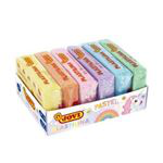 Plastelina Jovi 6 pastillas colores pastel precio