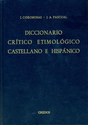 Diccionario crítico etimológico g-ma