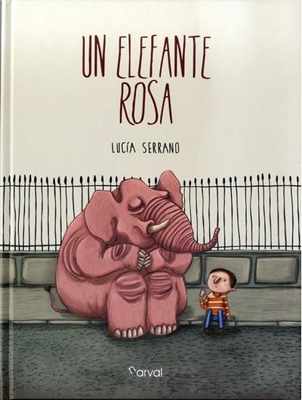 Un elefante rosa