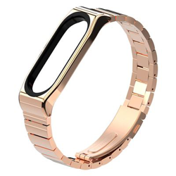 Pulsera Acero Stainless Lux + Herramienta Xiaomi Mi Band 4 oro características