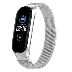 Correa / Pulsera en Metal Plata para Xiaomi Mi Band 5 precio