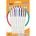 Set 8 bolígrafos Bic Cristal Up características