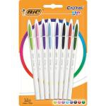 Set 8 bolígrafos Bic Cristal Up