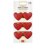 Set de pinzas Legami Corazones en oferta