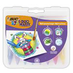 Estuche de ceras Bic kids duo magic 8 colores características