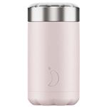 Contenedor de comida Chilly's 500 ml rosa acuarela precio