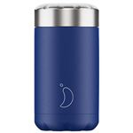 Contenedor de comida Chilly's 500 ml azul mate