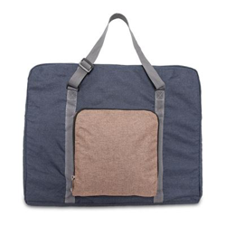 Bags Up Bolsa Plegable con banda para trolley Poliéster 300D Bitono Azul Oscuro /Marrón en oferta