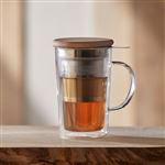 Taza para infusiones doble pared Edo 390 ml precio