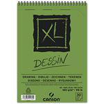 Bloc de dibujo microperforado A5 Canson XL Dessin espiral 160 g 30 h verde precio