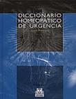 Diccionario homeopático de urgencia