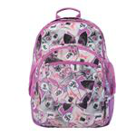 Mochila escolar Totto crayoles rosa perritos en oferta