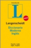 Langenscheidt Diccionario Moderno inglés/español