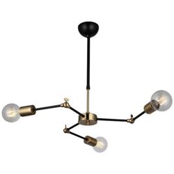 Lámpara de Suspensión Homemania Doka Oro, Negro 68x68x66 cm precio