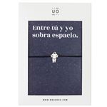 UO Pulsera Charm - Entre tú y yo sobra espacio