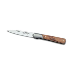 Navaja Vendetta Cudeman 409-L con mango de madera de olivo y virola de alpaca y hoja de 9 cm. en oferta