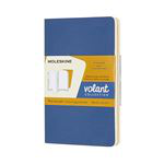 Libreta Moleskine Volant Plain Pocket lisa azul ámbar/amarillo precio