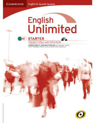 English Unlimited for Spanish Speakers: Starter Teacher's Pack (Nivel A1, libro + DVD) precio