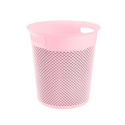 Cesta Mediana Redonda Rosa 12 Litros 7house en oferta