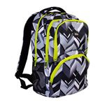 Mochila Milan escolar Edge gris de 25 litros