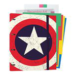 Carpeblock de 4 Anillas Erik Marvel Captain America Shield características